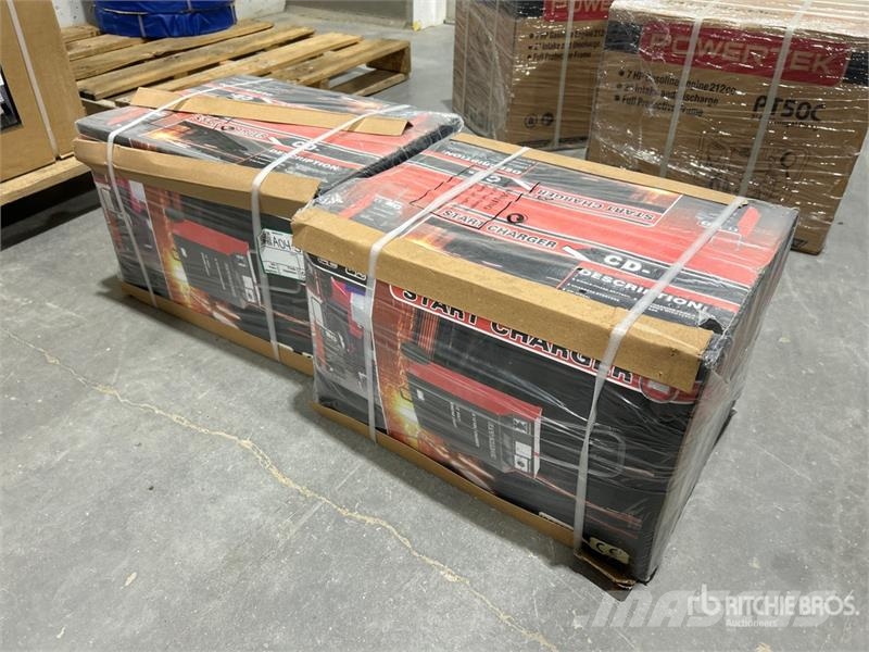 Quantity of (2) Powertek CD-265ES Battery Charger Зарядные устройства