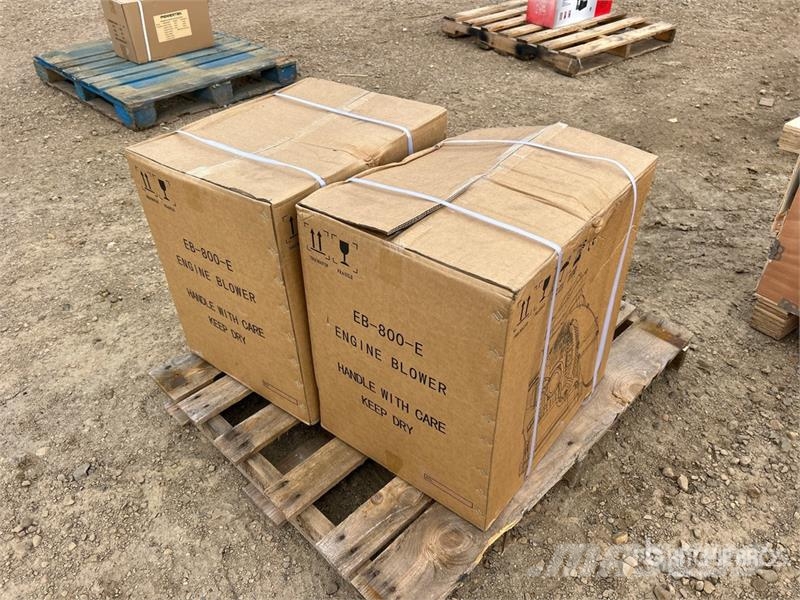  Quantity of (2)  Powertek EB-800-E Leaf Blower (Un طاردات