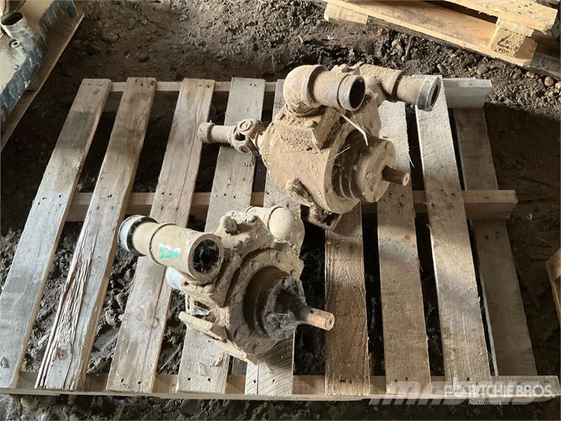 Quantity of (2) PTO Driven Hydraulic Pumps Andre komponenter