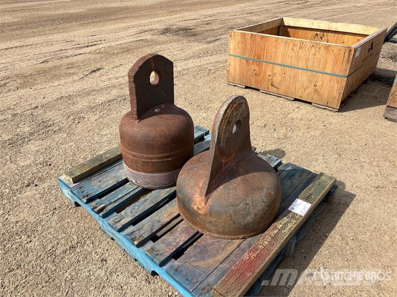  Quantity of (2) Pull Heads Öl- und Gasbohrgeräte