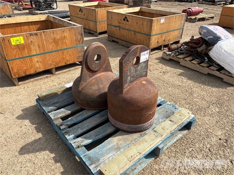  Quantity of (2) Pull Heads Öl- und Gasbohrgeräte