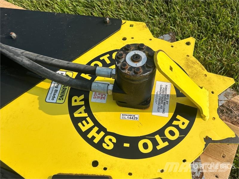 Quantity of (2) Roto Shear Kiti naudoti statybos komponentai