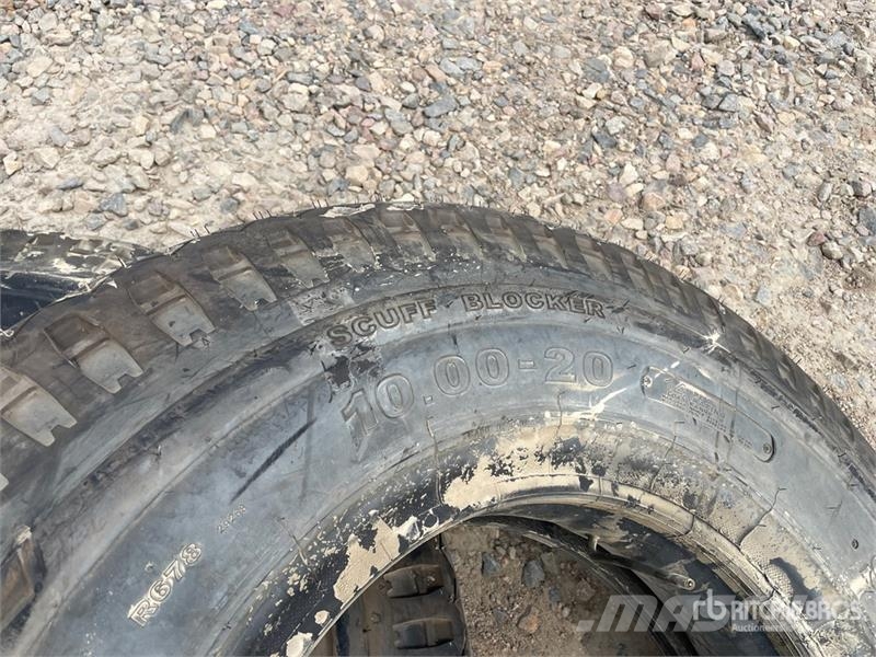 Quantity of (2) Samson 10.00-20 Tires (Unused) Tyres, wheels and rims
