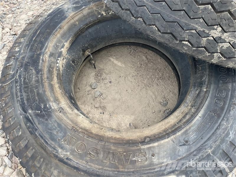 Quantity of (2) Samson 10.00-20 Tires (Unused) Tyres, wheels and rims