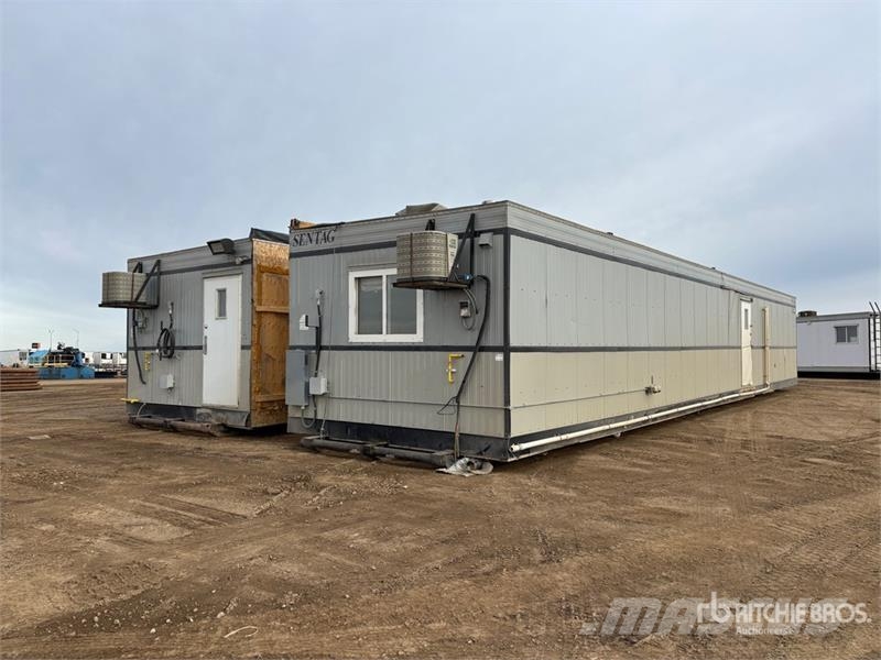 Sentag Trailer Auktioner för begagnade Quantity of (2) Sentag 60 ft x 12 ft Skid ...