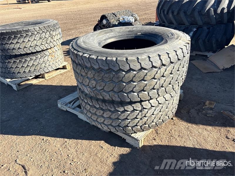  Quantity of (2) Sierra 445/65R22.5 Tires (Unused) الإطارات والعجلات والحافات