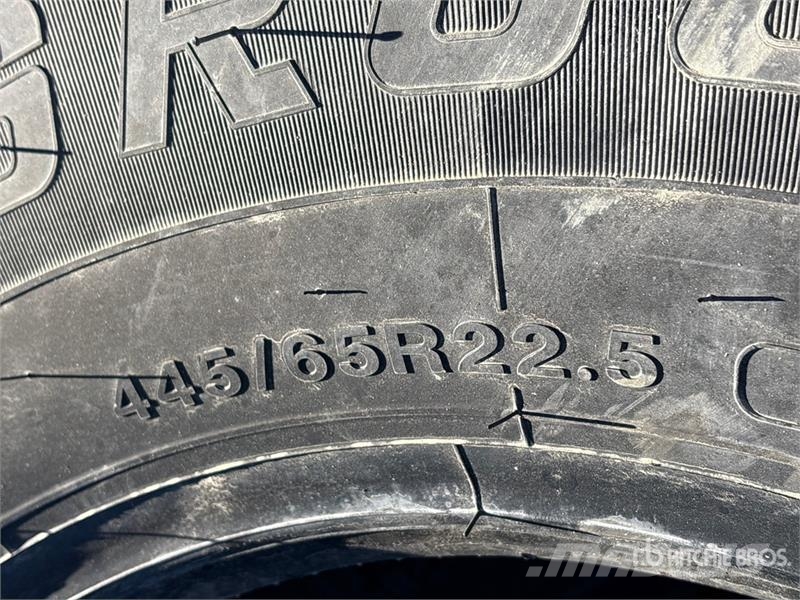  Quantity of (2) Sierra 445/65R22.5 Tires (Unused) Pneumatiky, kola a ráfky