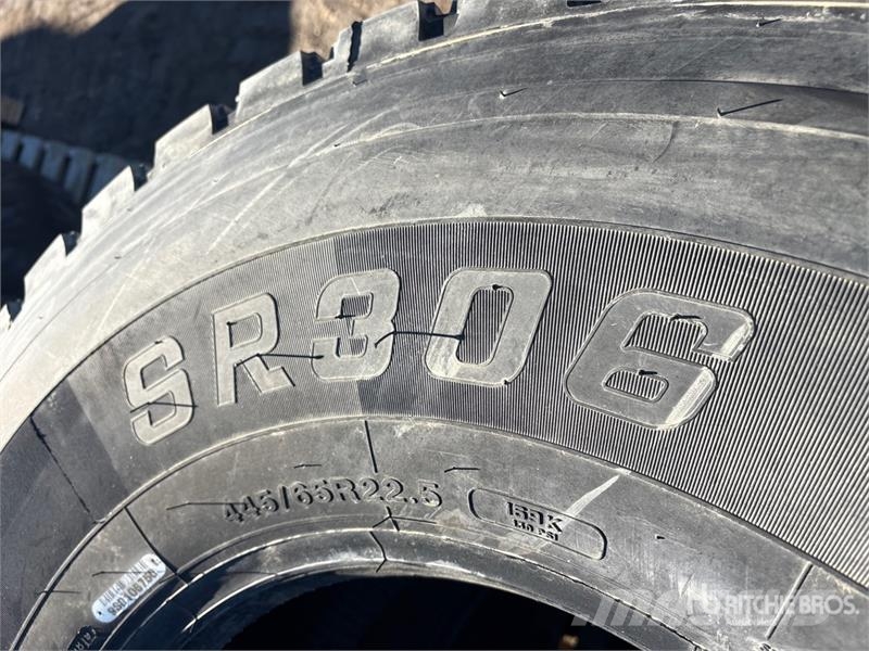  Quantity of (2) Sierra 445/65R22.5 Tires (Unused) الإطارات والعجلات والحافات