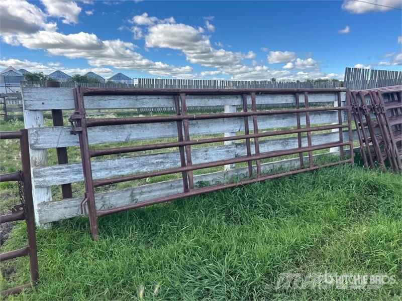 Quantity of (2) Stampede Steel 14 ft Heavy Duty Li Άλλα μηχανήματα κτηνοτροφίας και εξαρτήματα