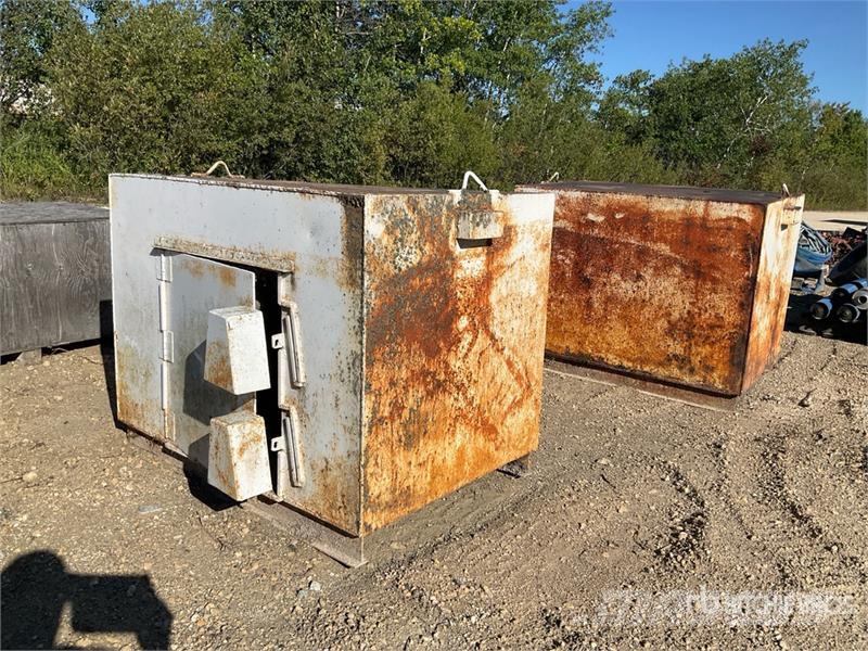 Quantity of (2) Steel Safe Storage Lockable Bins Drugi deli