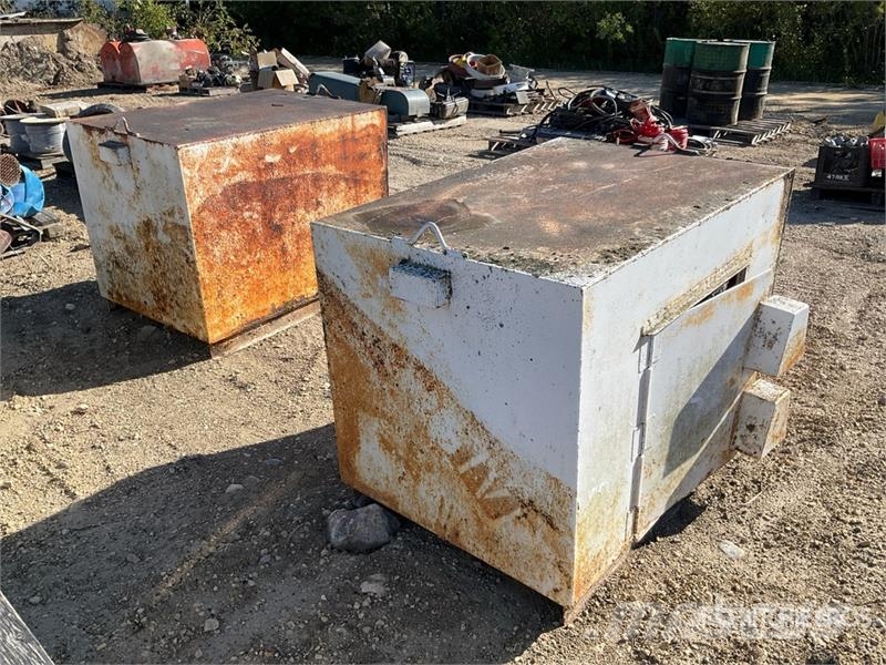 Quantity of (2) Steel Safe Storage Lockable Bins Drugi deli