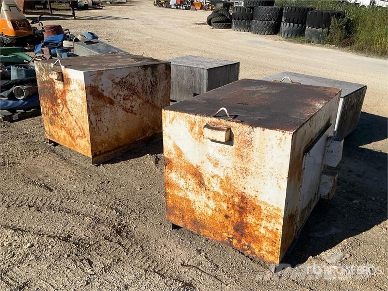 Quantity of (2) Steel Safe Storage Lockable Bins Drugi deli