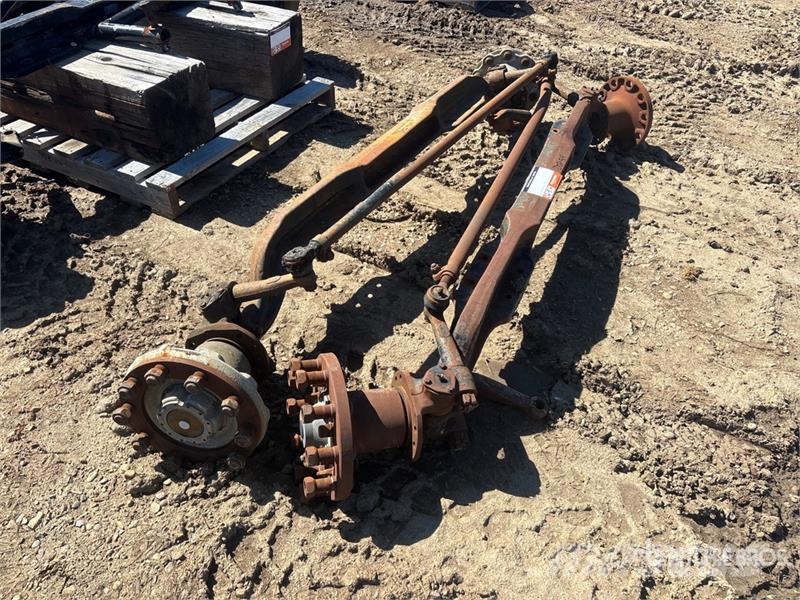 Quantity of (2) Steer Truck Axle Tipper trucks