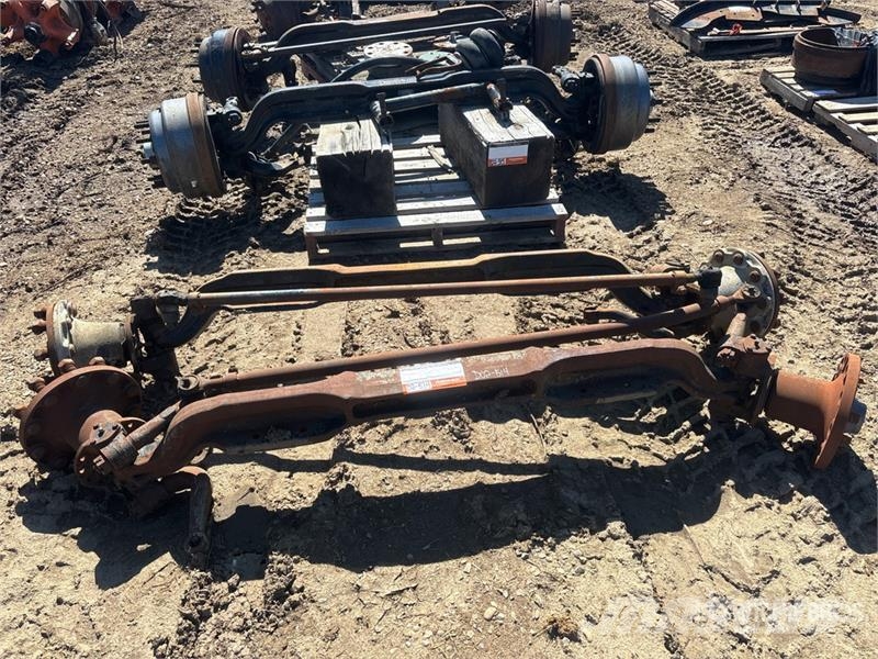 Quantity of (2) Steer Truck Axle Tipper trucks