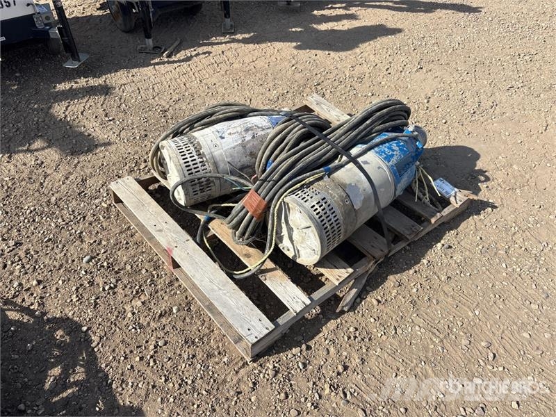 Quantity of (2) Submersible Water Pump Andre komponenter