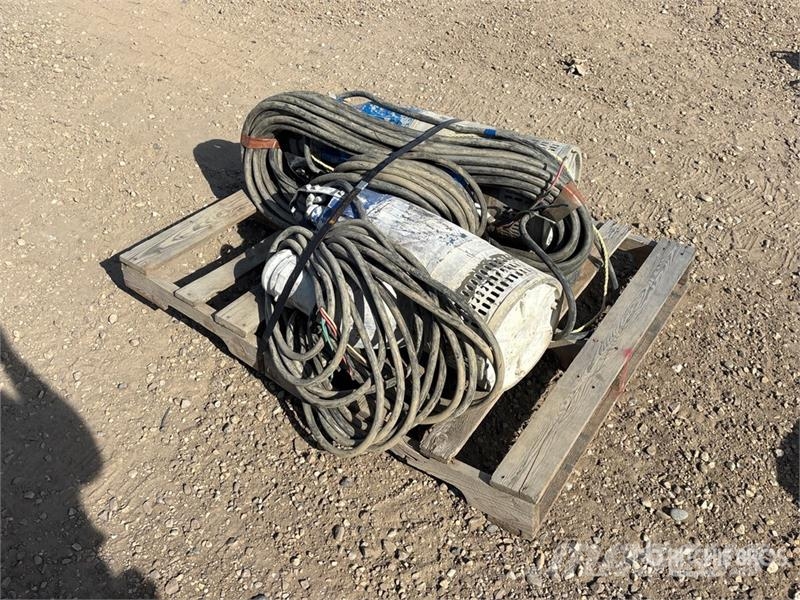 Quantity of (2) Submersible Water Pump Andre komponenter
