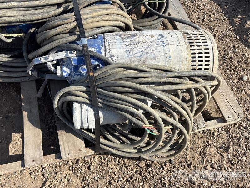 Quantity of (2) Submersible Water Pump Andre komponenter