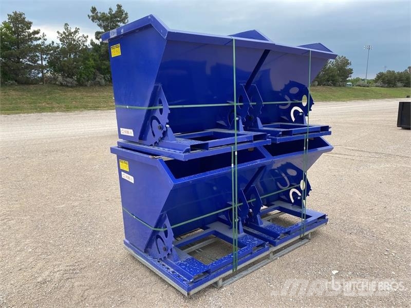 Quantity of (2) Suihe N-1CY-4 1 cyd Self-Dumping Bunkersystemen