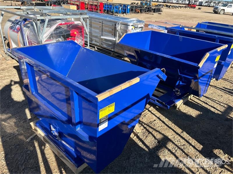 Quantity of (2) Suihe N-1.5CY-2 5 ft 2.5 in Self- 저장통 및 호퍼