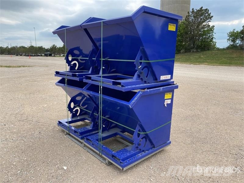 Quantity of (2) Suihe N-1CY-4 1 cyd Self-Dumping Bunkersystemen