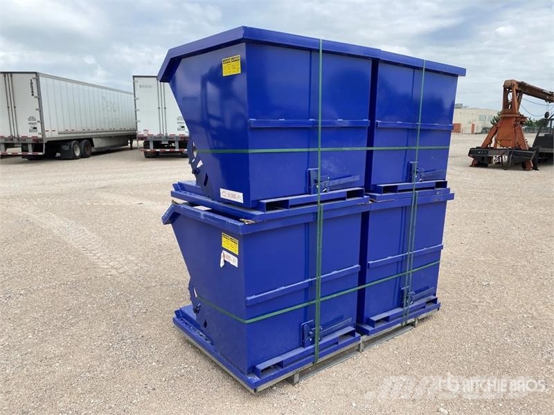 Quantity of (2) Suihe N-1CY-4 1 cyd Self-Dumping Bunkersystemen
