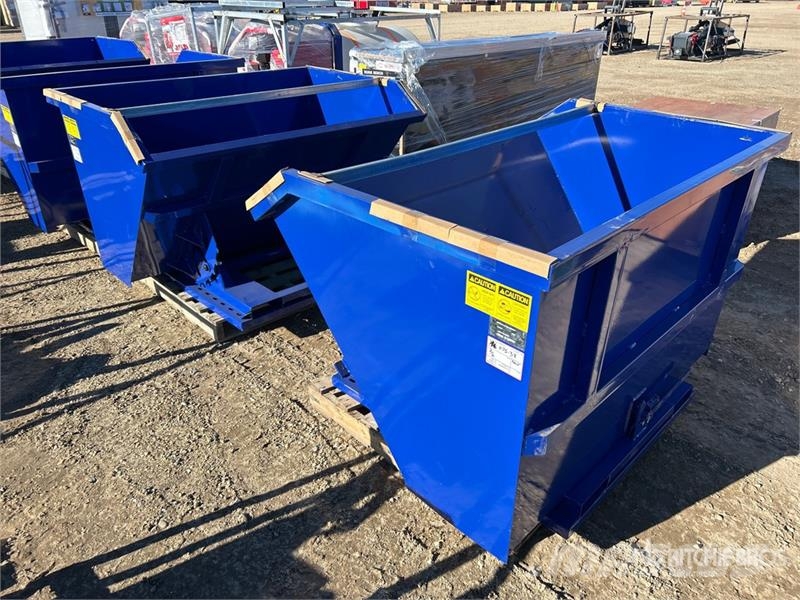 Quantity of (2) Suihe N-1.5CY-2 5 ft 2.5 in Self- 저장통 및 호퍼