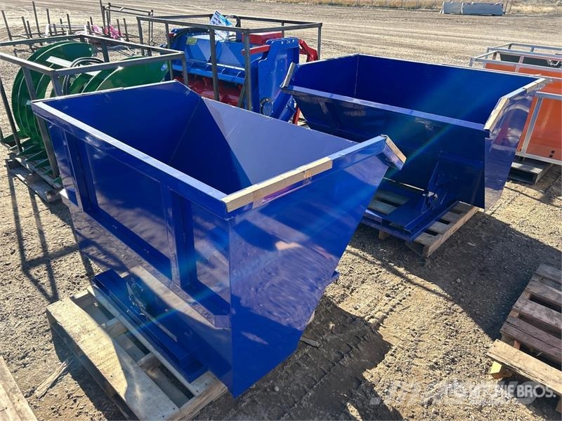 Quantity of (2) Suihe N-1.5CY-2 5 ft 2.5 in Self- 저장통 및 호퍼