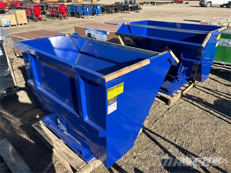 Quantity of (2) Suihe N-1.5CY-2 5 ft 2.5 in Self- 저장통 및 호퍼
