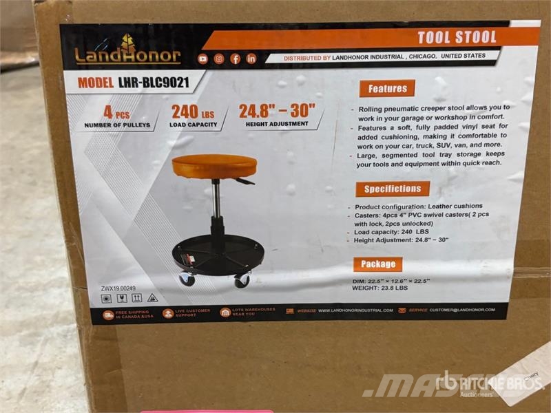  Quantity of (2) Tool Stools Drugi deli