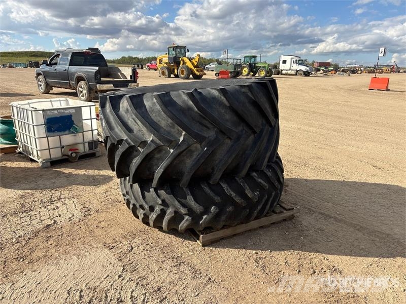 Quantity of (2) Tractor Tires Renkaat ja vanteet