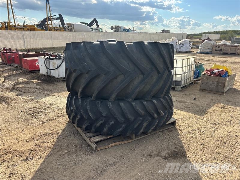 Quantity of (2) Tractor Tires Renkaat ja vanteet