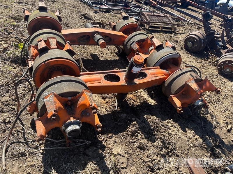  Quantity of (2) Trailer Walking Beam Axle Asis