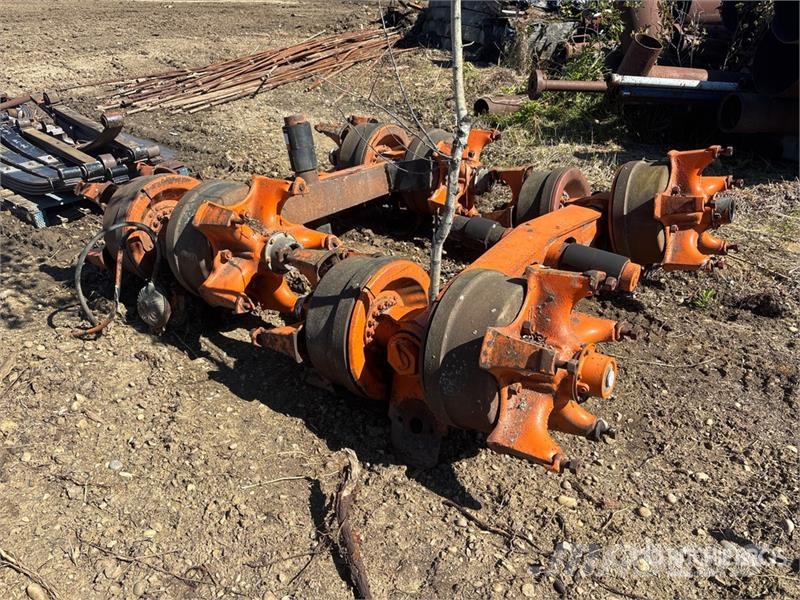  Quantity of (2) Trailer Walking Beam Axle Asis