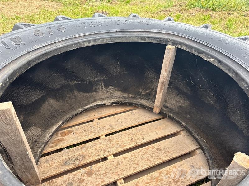 Quantity of (2) Trellborg 700/65R38 Tires Gume, točkovi i felne