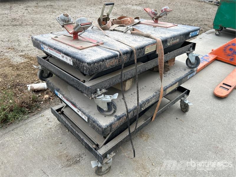  Quantity of (2) Victaulic 2000 lbs Hydraulic Raise Équipement de pipeline