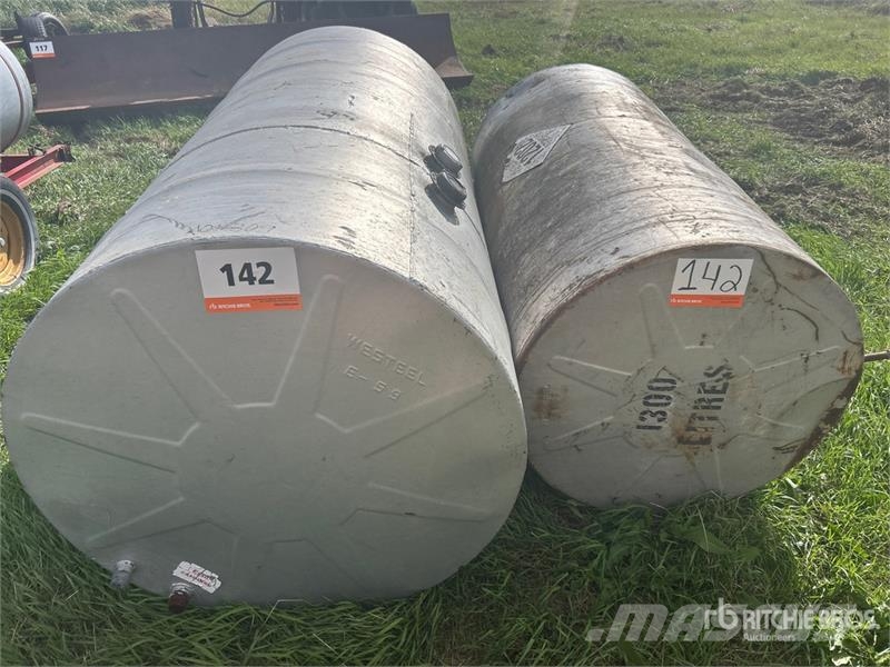 Quantity of (2) Westeel Steel Fuel Tank Fuel and additive tanks