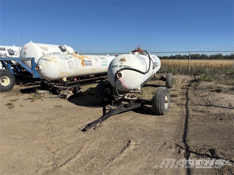 Quantity of (2) Western Rock Bit NH3 Nurse Tank W Andere bemestingsmachines