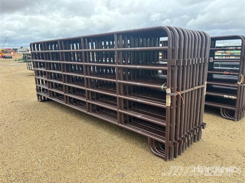  Quantity of (20)  BYT MRSDRP16 16 ft (7) Rail Ranc ماكينات وملحقات مواش أخرى