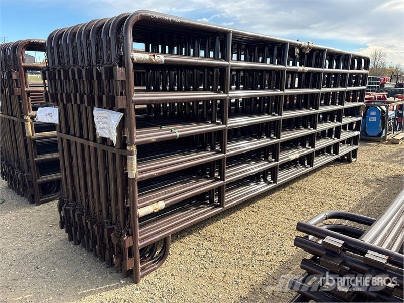 Quantity of (20) BYT MRSDRP16 16 ft (7) Rail Ranc Оборудование для животноводческих ферм