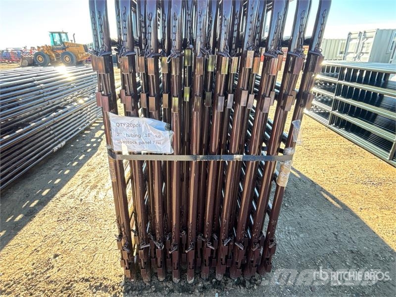 Quantity of (20) BYT MRSDRP16 16 ft 7 Rail Ranch Інше тваринницьке обладнання