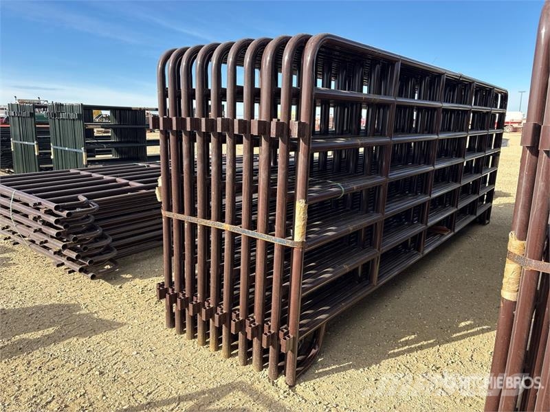 Quantity of (20) BYT MRSDRP16 16 ft (7) Rail Ranc Оборудование для животноводческих ферм