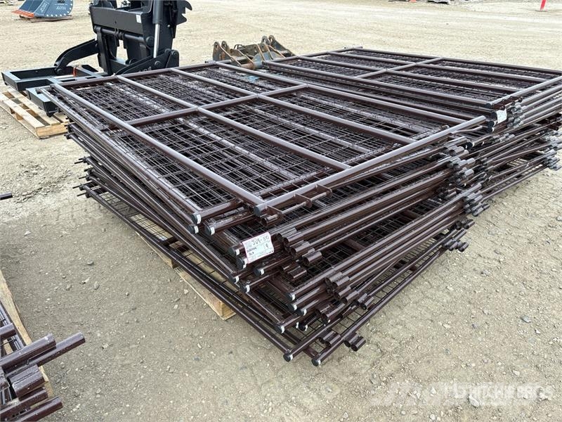 Quantity of (20) BYT MSPP07 7 ft x 4 ft 3 in Mesh Livdyr annet utstyr