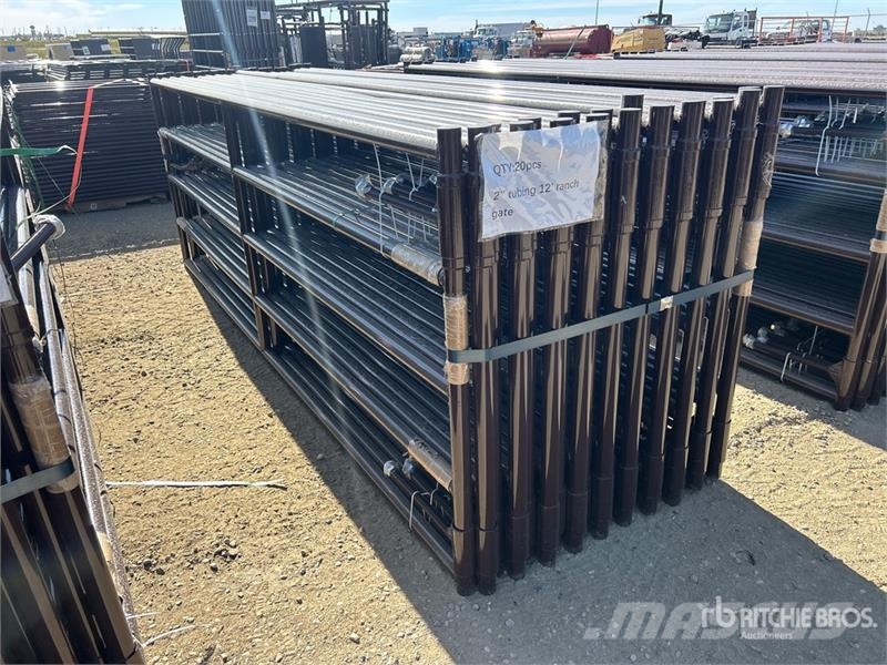 Quantity of (20) BYT RG5012 12 ft x 4 ft Steel Li Muut karjatalouskoneet ja lisävarusteet