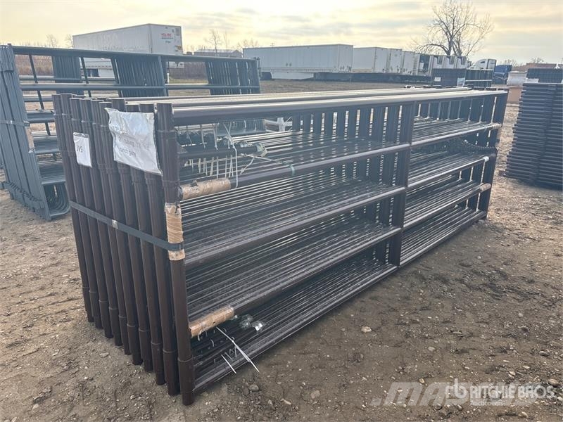 Quantity of (20) BYT RG5012 12 ft Livestock Gate Autres matériels d'élevage