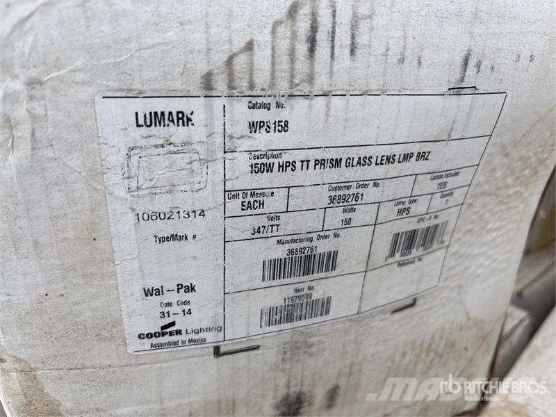Quantity of (20) Cooper lighting Multi-Voltage Lig Andre komponenter