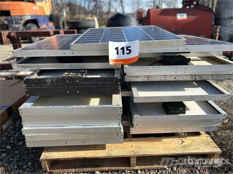  Quantity of (20) Kyocera Corporation 70w Solar Pan مكونات أخرى