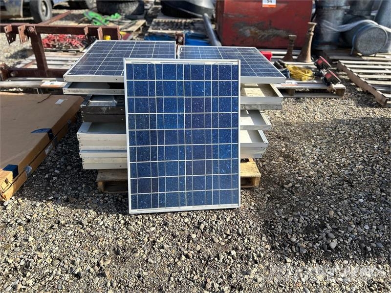  Quantity of (20) Kyocera Corporation 70w Solar Pan مكونات أخرى