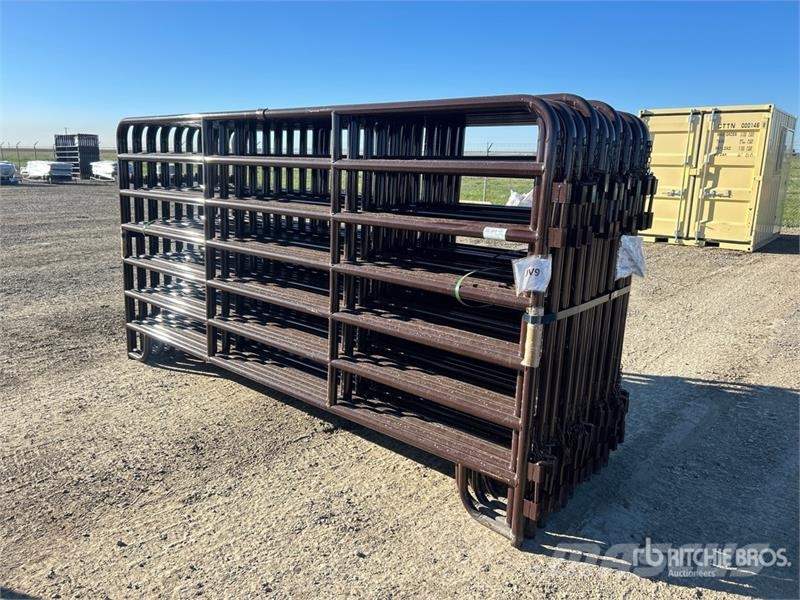 Quantity of (21) BYT MRSDRP12 12 ft 7 Rail Ranch L Оборудование для животноводческих ферм