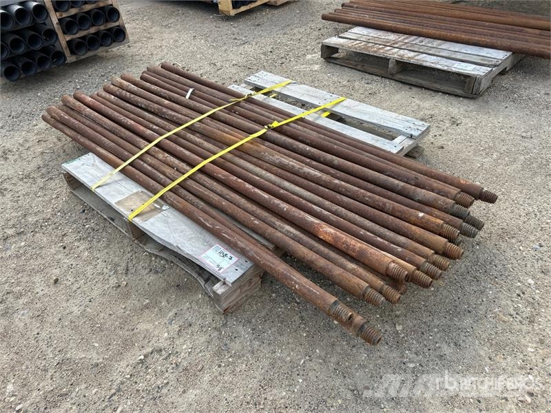 Quantity of (21) Vermeer 711 Drill Pipe Ďalšie komponenty
