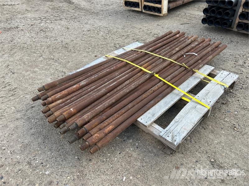Quantity of (21) Vermeer 711 Drill Pipe Ďalšie komponenty